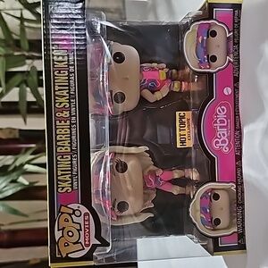 SKATING BARBIE & SKATING KEN From the Movie Barbie Funko Pop